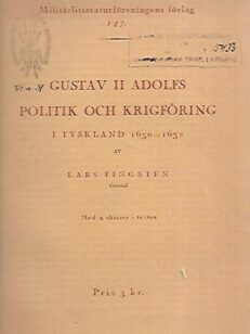 Gustaf II Adolfs politik och krigföring i Tyskland 1630-1632