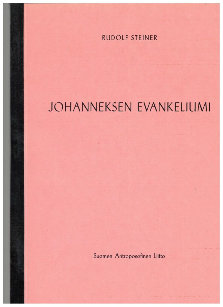 Johanneksen evankeliumi - Hampurissa 18.5.-31.5. 1908 pidetty esitelmäsarja