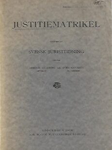 Justitiematrikel