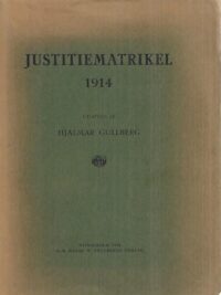 Justitiematrikel 1914