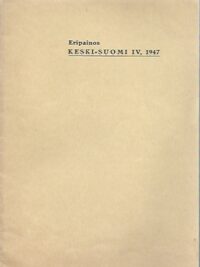 Keski-Suomi IV (1947): Kansankirjailija Kaarlo Karikko