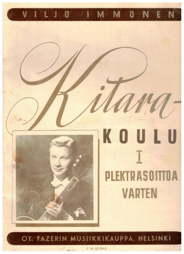 Kitarakoulu I plektrasoittoa varten