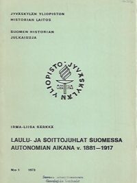 Laulu- ja soittojuhlat Suomessa autonomian aikana v. 1881-1917