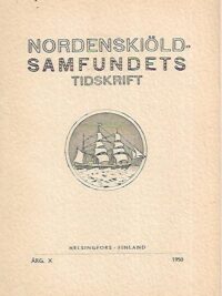 Nordenskiöld-Samfundets tidskrift 1950