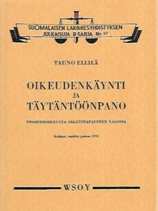 Oikeudenkäynti ja täytäntöönpano - Prosessioikeutta oikeustapausten valossa