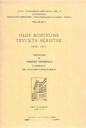 Olof Mustelins tryckta skrifter 1948-1972