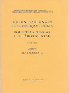 Oulun kaupungin perunkirjoituksia 1750-1779