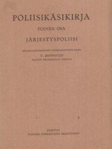 Poliisikäsikirja, 2. osa: Järjestyspoliisi