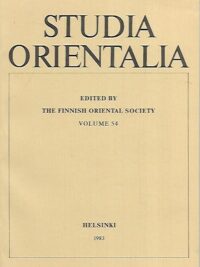 Studia Orientalia Vol. 54 : The Offspring of Fatima - Dispersal and Ramification