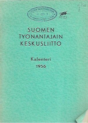 Suomen Työnantajain Keskusliitto: Kalenteri 1956