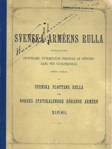 Svenska Armeens Rulla 1898