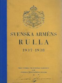 Svenska Armens Rulla 1937-1938