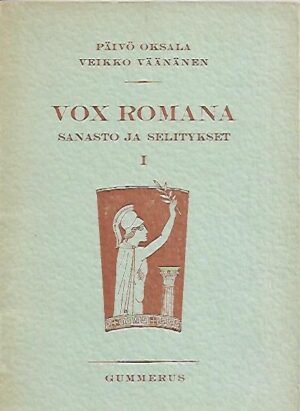 Vox romana - Sanasto ja selitykset I