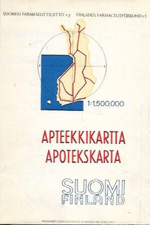 Apteekkikartta - Suomi 1:1 500 000