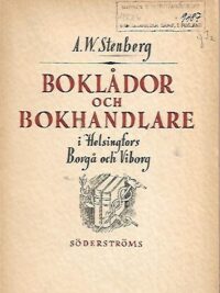 Boklådor och bokhandlare i Helsingfors, Borgå och Viborg