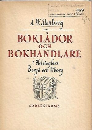 Boklådor och bokhandlare i Helsingfors, Borgå och Viborg