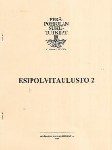 Esipolvitaulusto 2