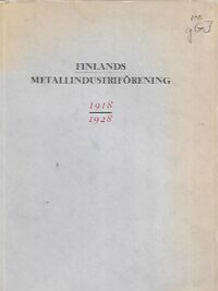 Finlands Metallindustriförening 1918-1928