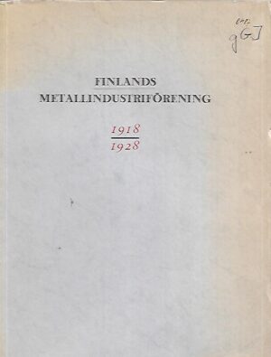 Finlands Metallindustriförening 1918-1928