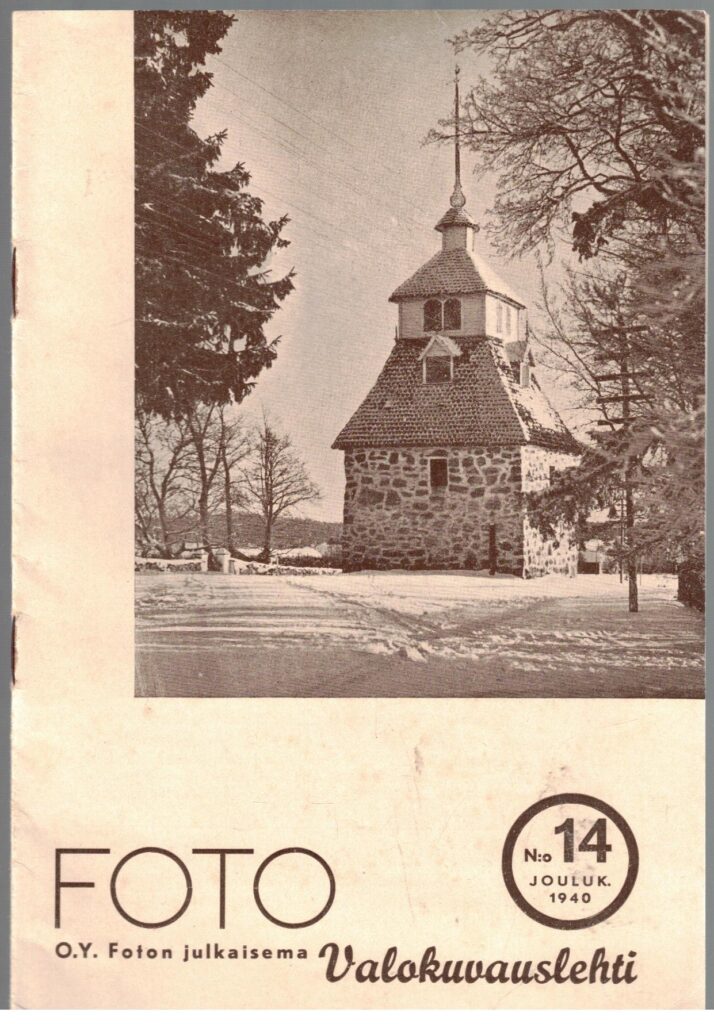 Foto vakuvauslehti 14/1940