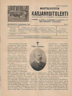 Maatalouden Karjanhoitolehti 3/1916