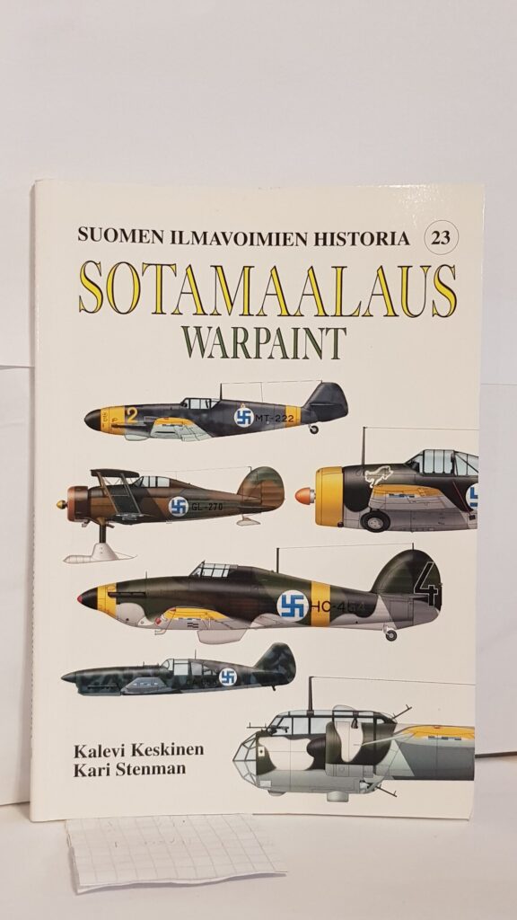 Sotamaalaus warpaint - Suomen ilmavoimien historia 23