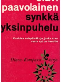 Synkkä yksinpuhelu