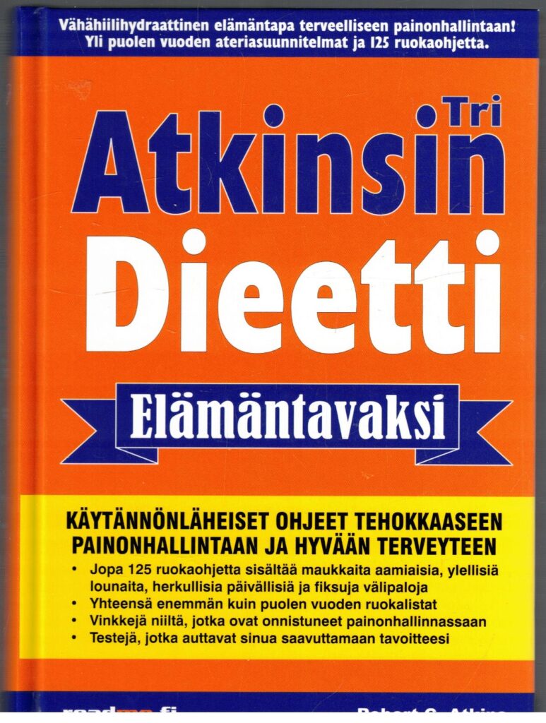 Tri Atkinsin Dieetti Elämäntavaksi