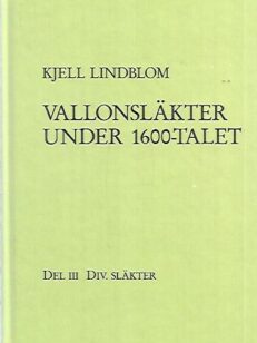 Vallonsläkter under 1600-talet