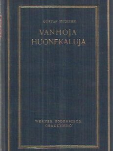 Vanhoja huonekaluja - Huonekalutaide ja huonekalutyylit kautta aikojen