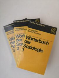 Wörterbuch der Soziologie 1 - 3