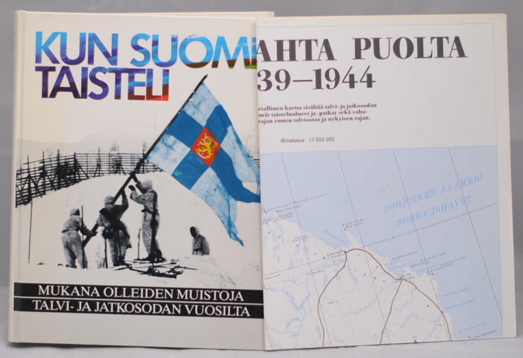 Kun Suomi taisteli Mukanaolleiden muistoja talvi- ja jatkosodan vuosilta (+ kartta: Itärajan kahta puolta 1939-1944 )