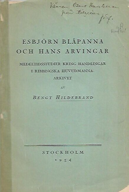 Esbjörn Blåpanna och hans arvingar