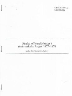 Finska officersförluster i rysk-turkiska kriget 1877-1878