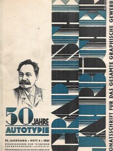 Graphishe Jahrbücher - Monatsschrift für das gesamte Graphische gewerbe - Heft 4 April 1931