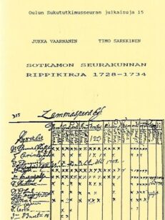 Sotkamon Seurakunnan rippikirja 1728-1734