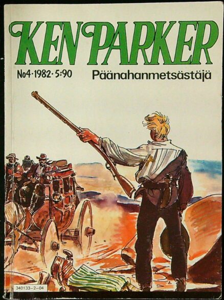 Ken Parker 4/1982: Päänahanmetsästäjä