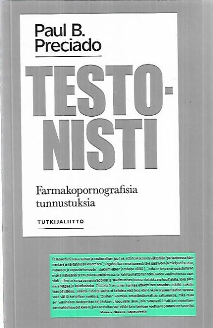 Testonisti - Farmakopornografisia tunnustuksia