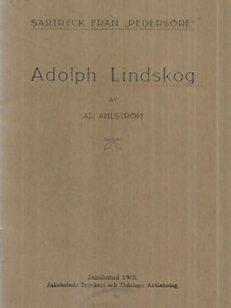 Adolph Lindskog - Särtryck från "Pedersöre"