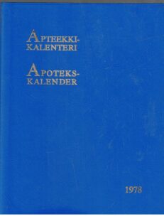 Apteekkikalenteri 1977 Apotekskalender