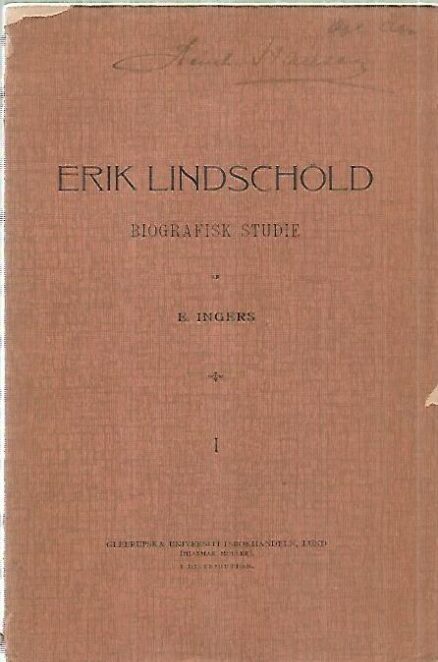 Erik Lindschöld - Biografisk Studie