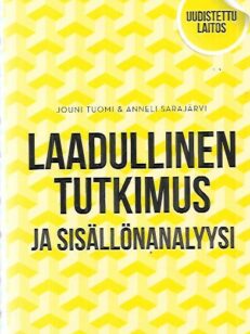 Laadullinen tutkimus ja sisällönanalyysi