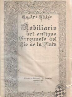 Nobiliario del Antiguo Virreynato del Río de la Plata - Tomo II