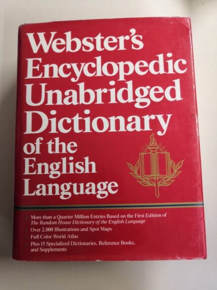 Webster's Encyclopedic Unabridged Dictionary of the English Language