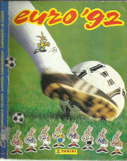 Panini Euro 92 [kaikki tarrat mukana]