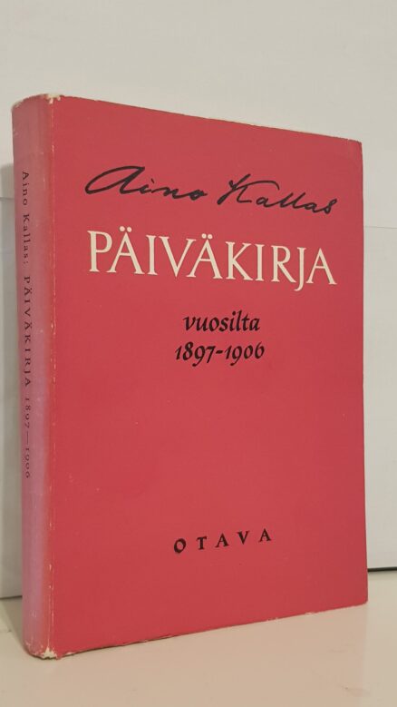 Päiväkirja vuosilta 1897-1906