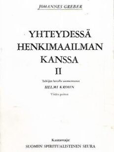 Yhteydessä henkimaailman kanssa II