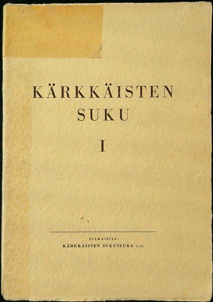 Kärkkäisten suku. 1