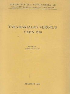 Taka-Karjalan verotus v:een 1710