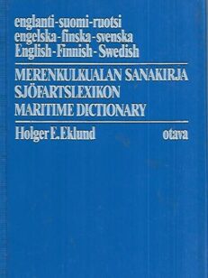 Merenkulkualan sanakirja - englanti-suomi-ruotsi